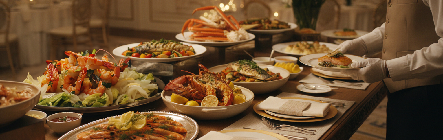 Seafood catering